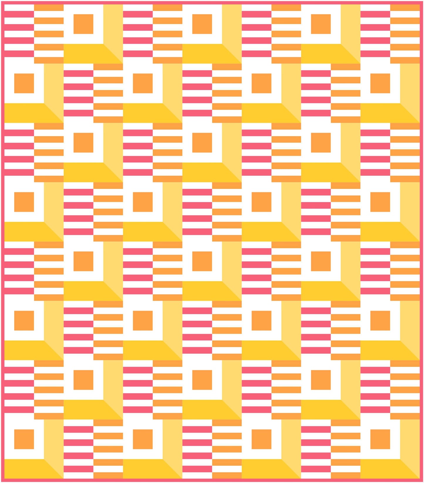 Slats Quilt Block Pattern