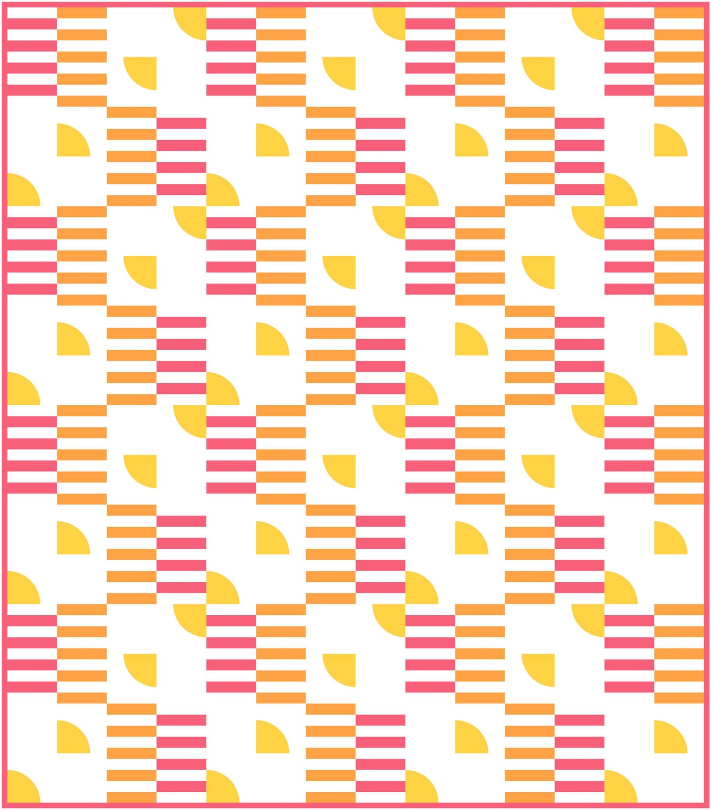Slats Quilt Block Pattern