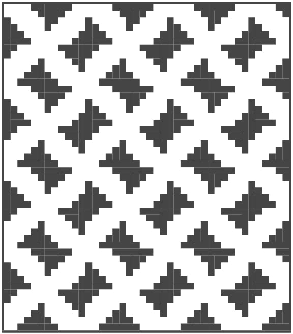 Staircase Quilt Block Pattern