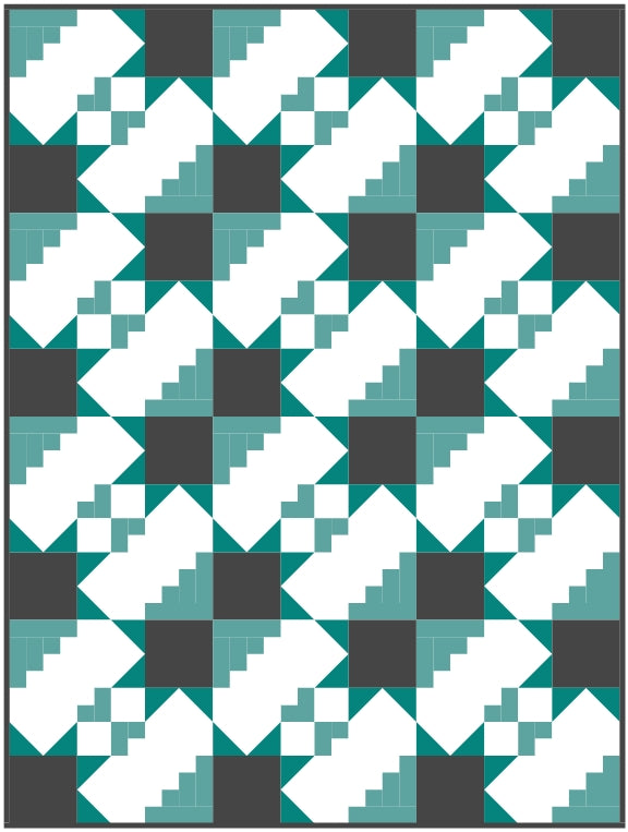 Star Zone Quilt Block Pattern