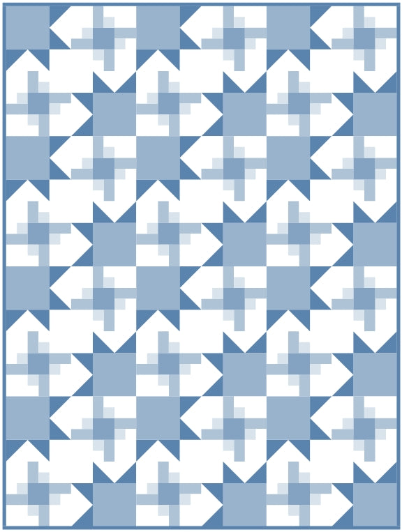 Swirl Quilt Block Pattern