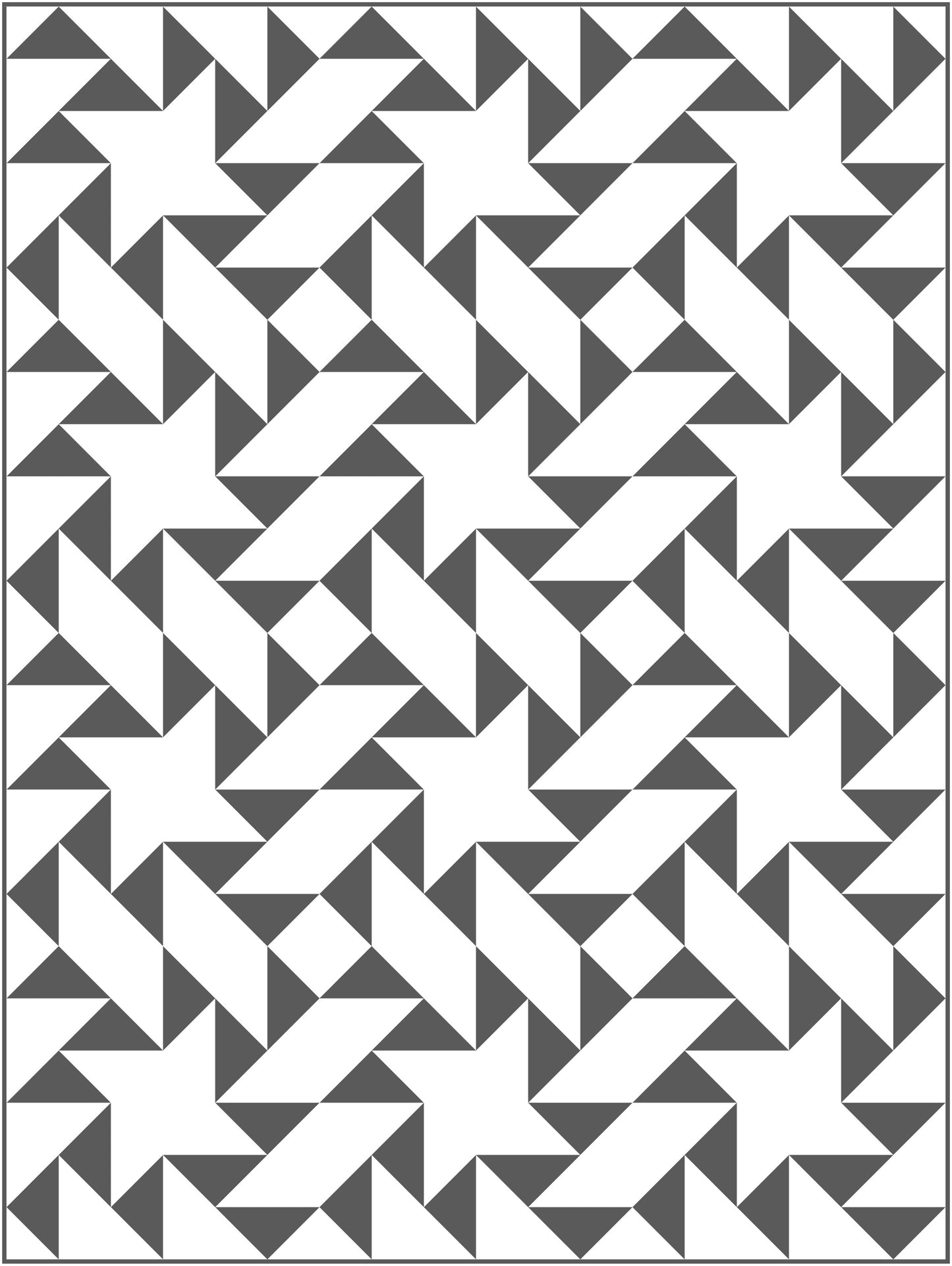 Triplets Quilt Block Pattern