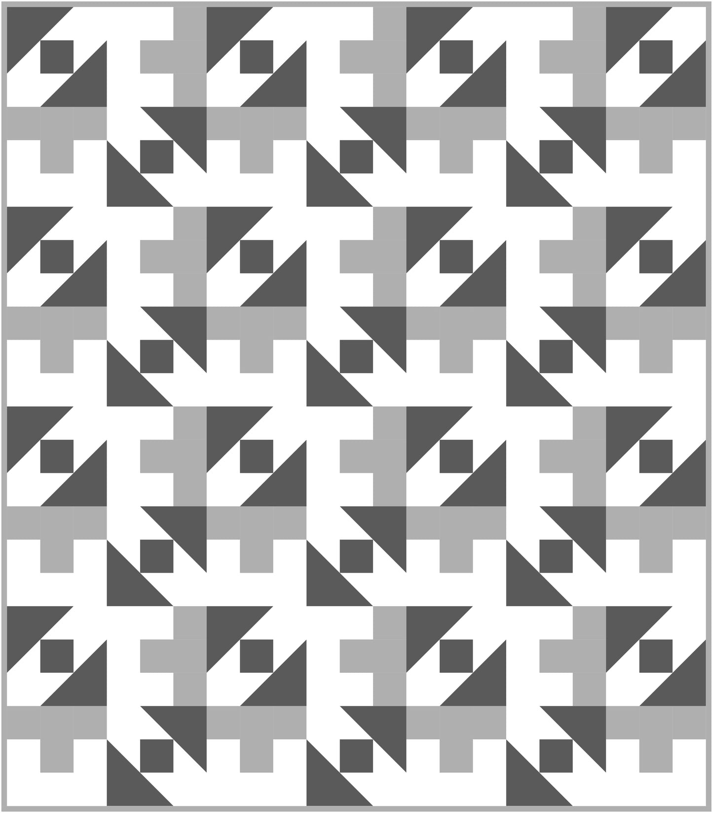 U-Turn Quilt Block Pattern