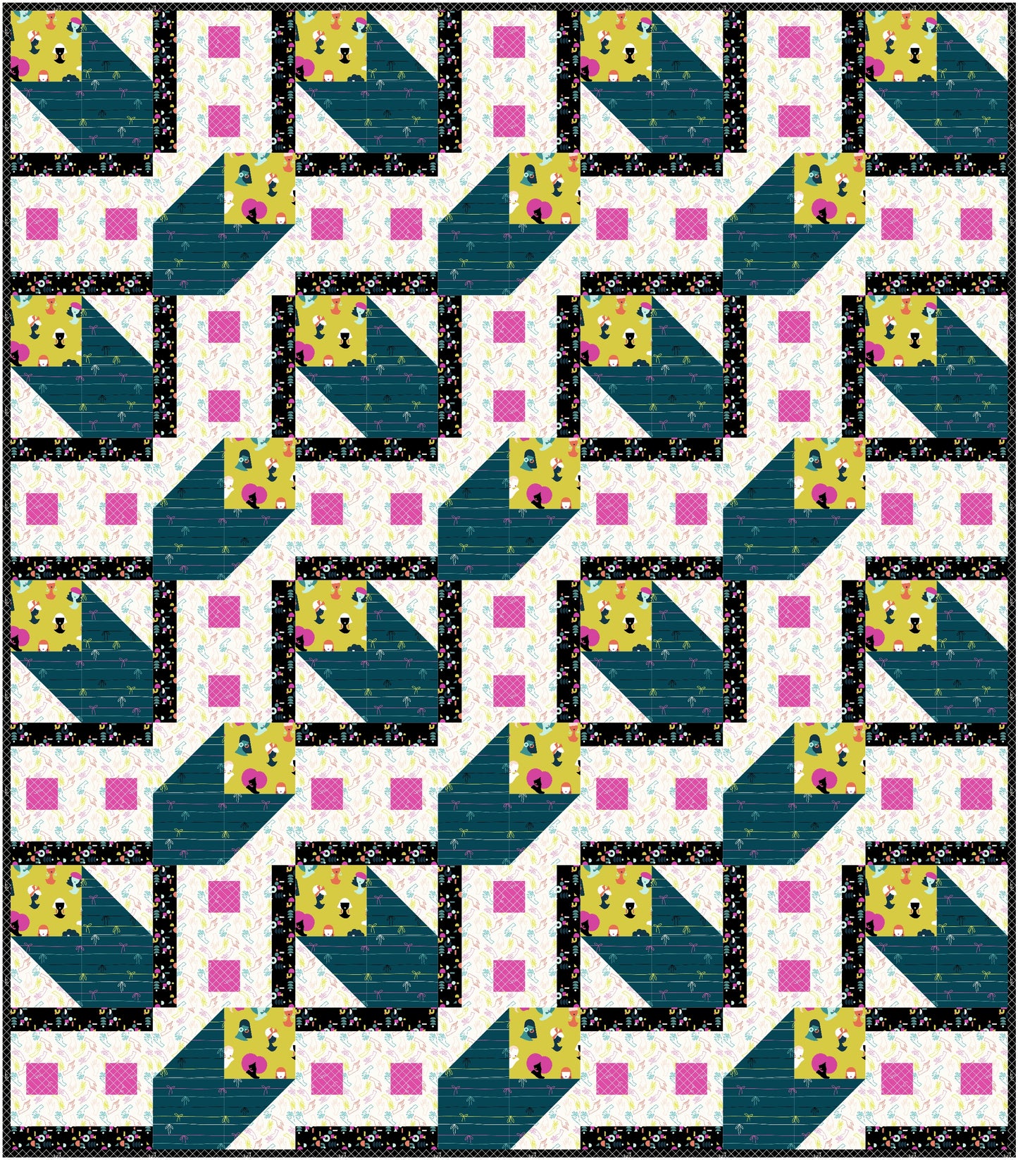 City Walk PDF Quilt Pattern