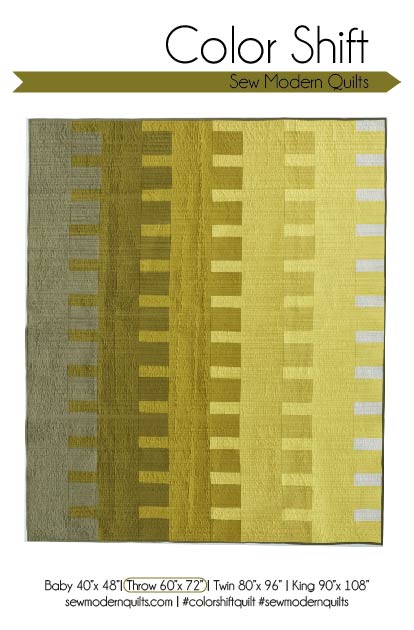Color Shift Quilt Pattern -- Wholesale