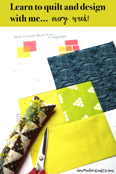 Compound Quilt Block Pattern