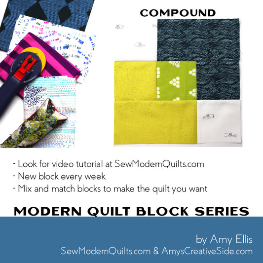 Compound Quilt Block Pattern