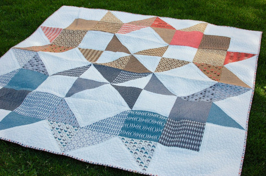 Moda Love in Modern Neutrals {Handmade Quilt by Amy Ellis}