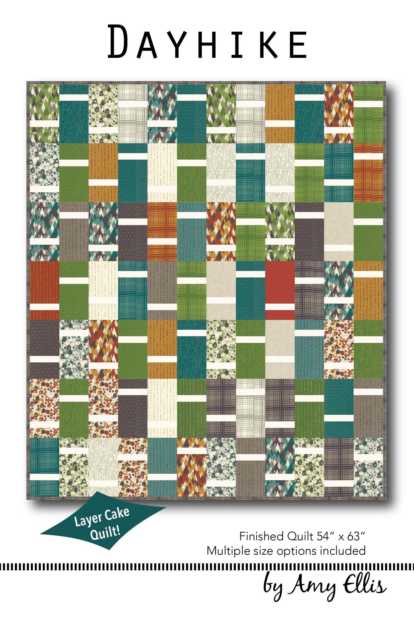 Dayhike Quilt Pattern by Amy Ellis - AmysCreativeSide.com