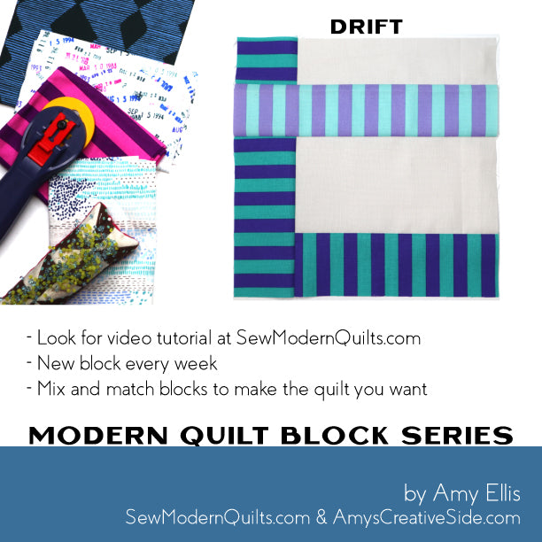 Drift Quilt Block Pattern