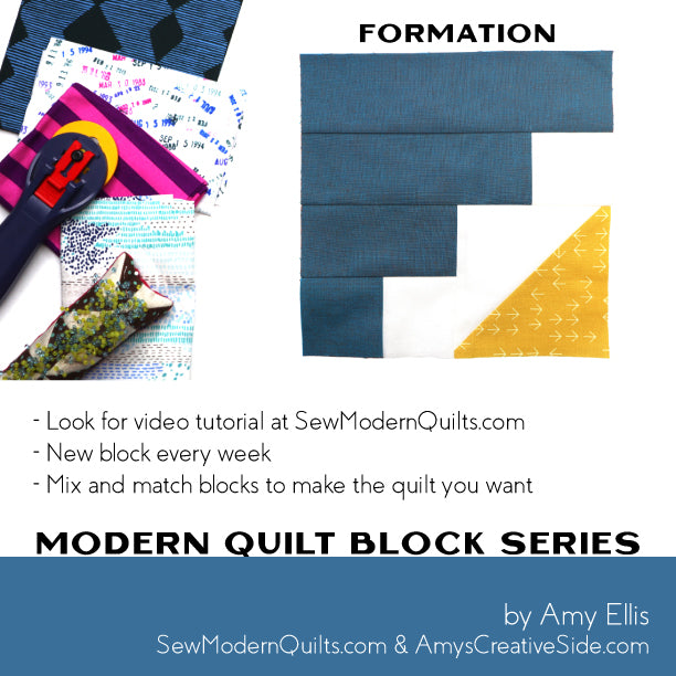 Formation Quilt Block Pattern