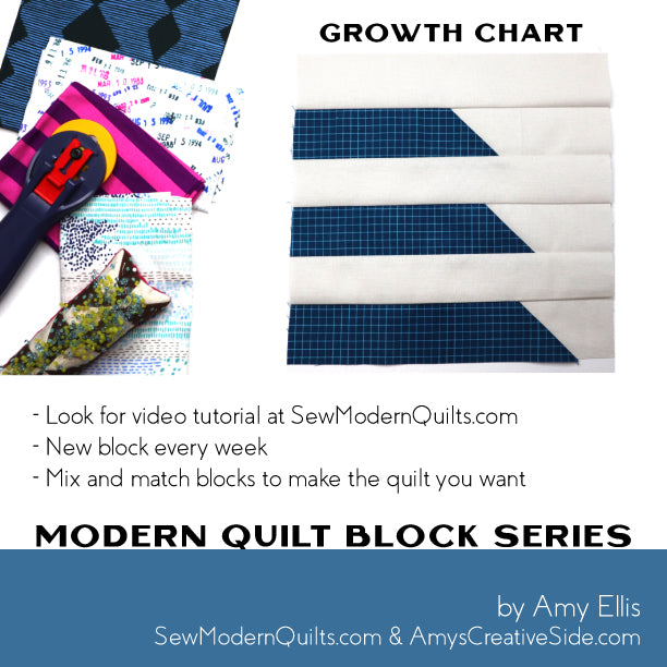 Growth Chart Quilt Block Pattern