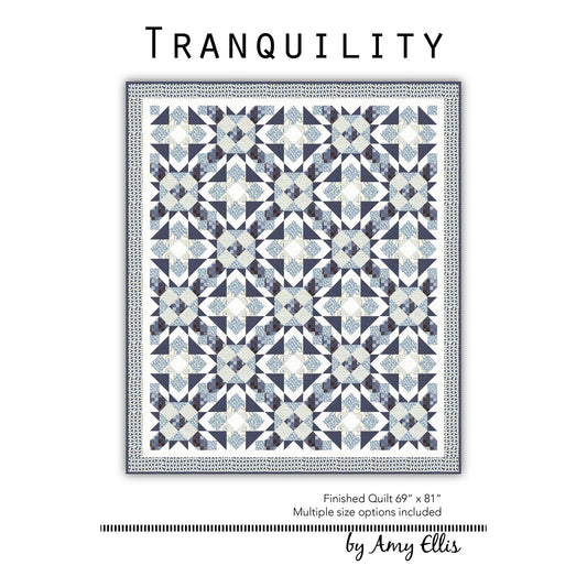 Tranquility Quilt Pattern by Amy Ellis