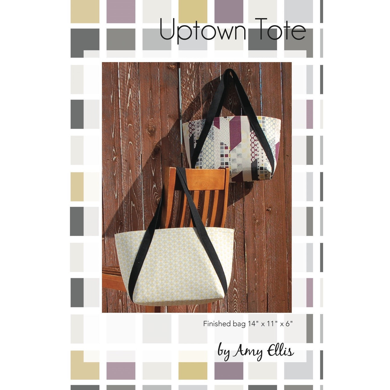 Uptown Tote Pattern by Amy Ellis