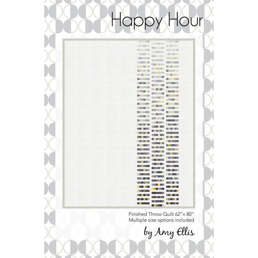 Happy Hour Quilt Pattern by Amy Ellis