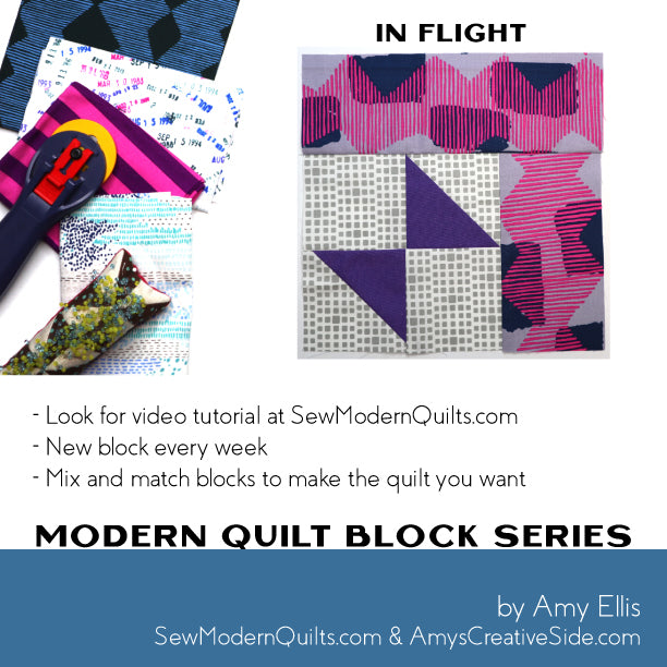 In Flight Quilt Block Pattern