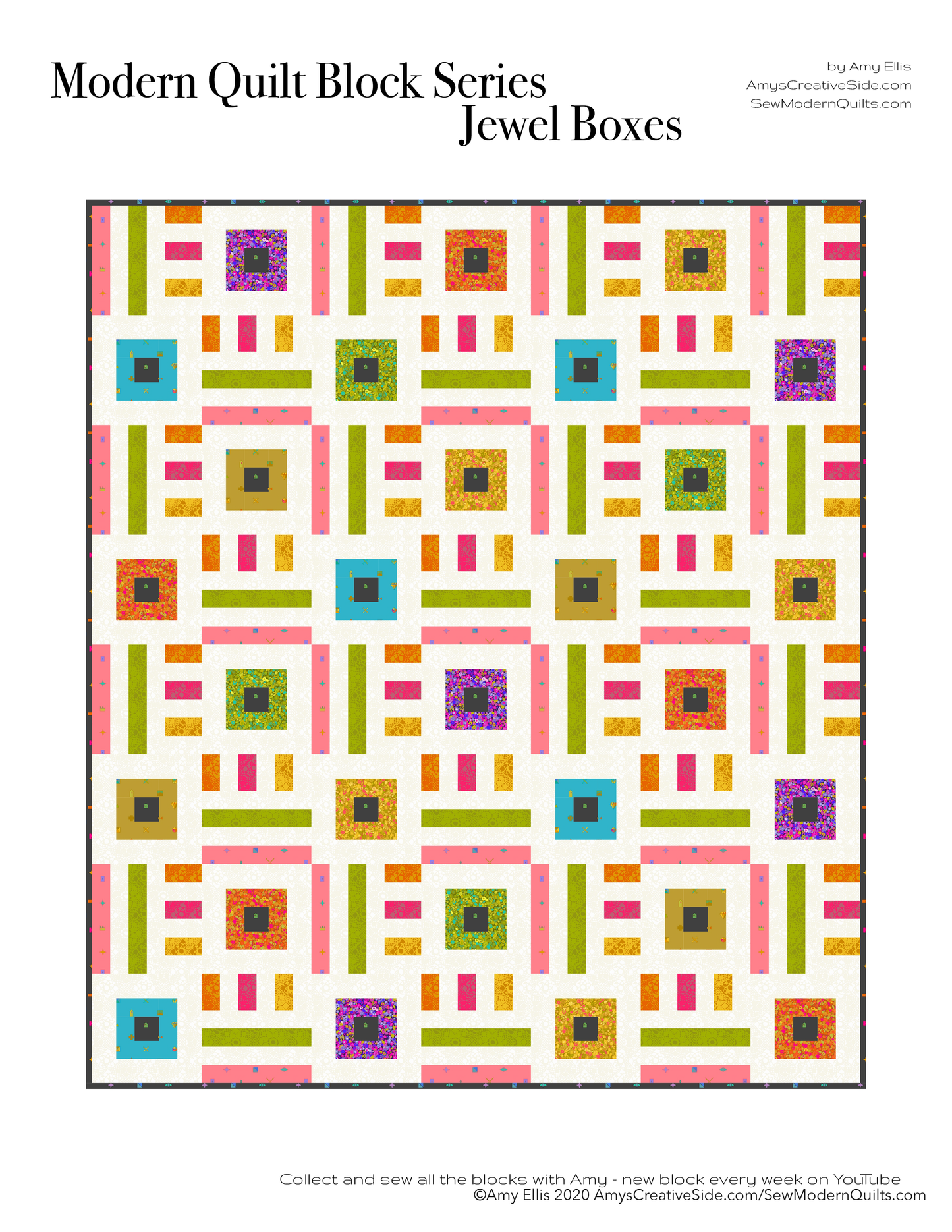 Jewel Boxes PDF Quilt Pattern