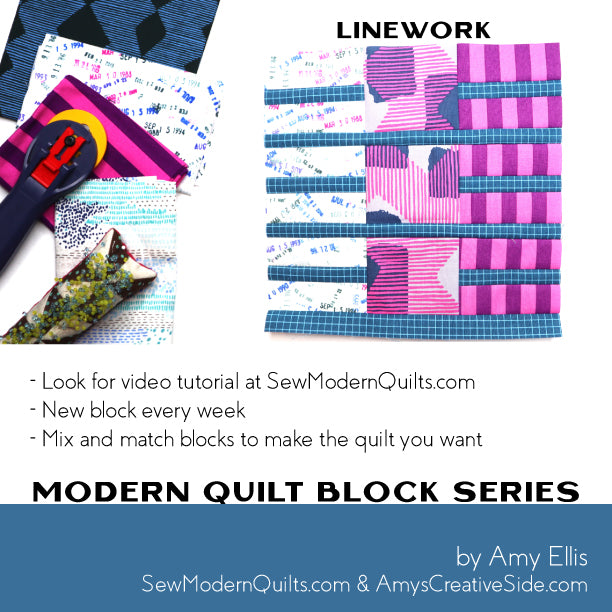 Linework Quilt Block Pattern