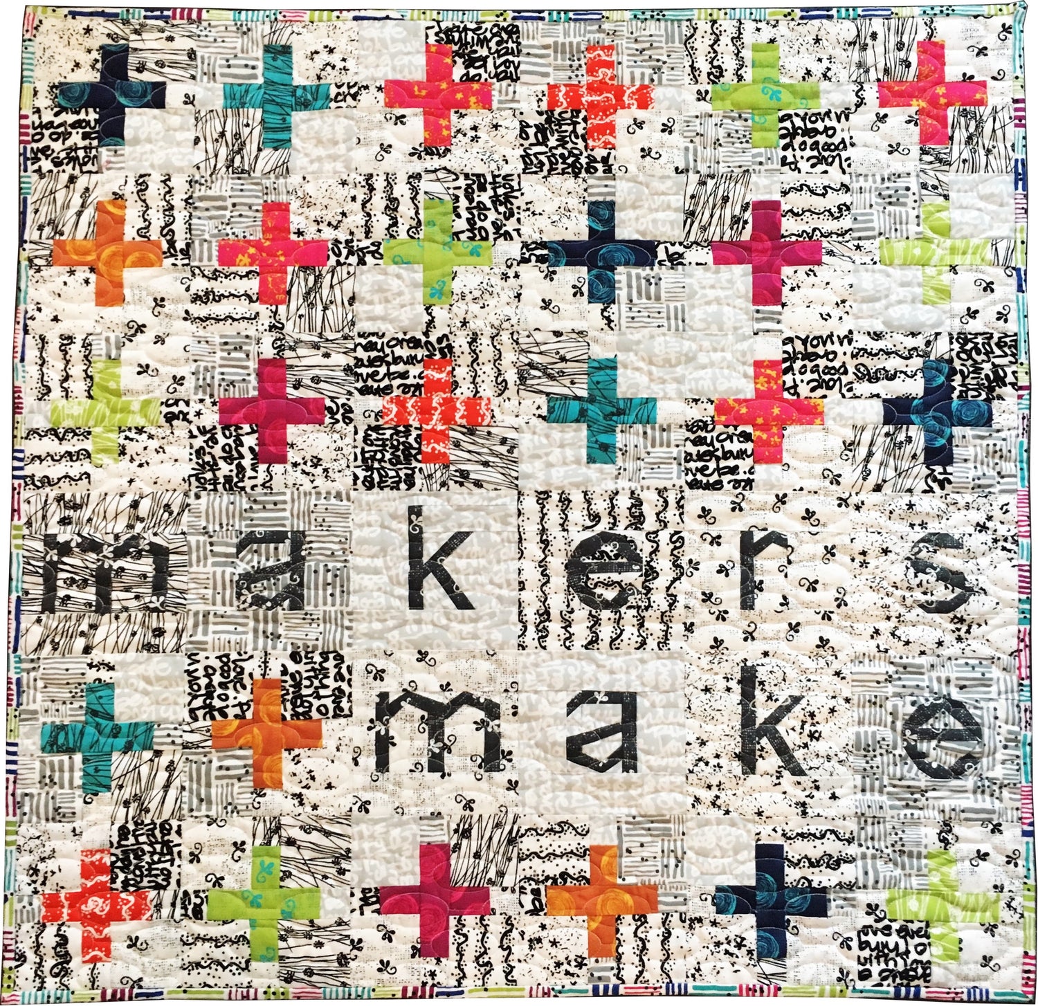 Makers Make Quilt Pattern by Amy Ellis