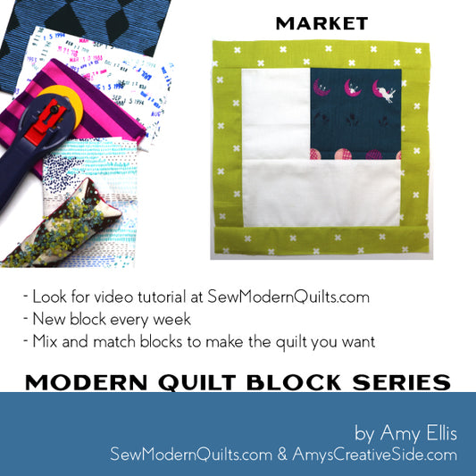 Market Quilt Block Pattern