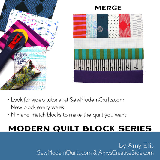 Merge Quilt Block Pattern