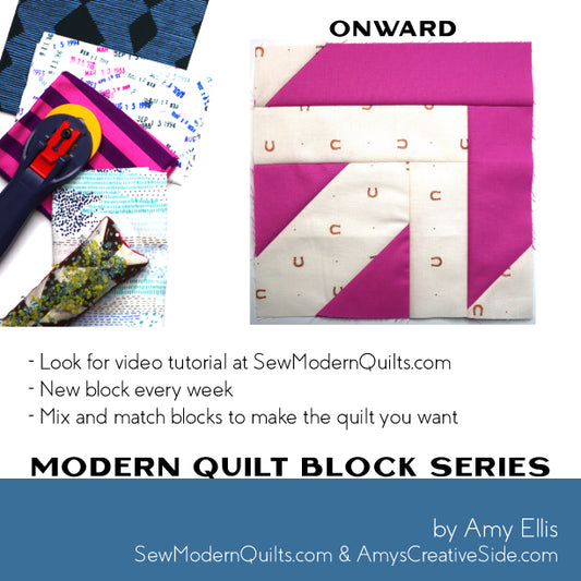 Onward Quilt Block Pattern