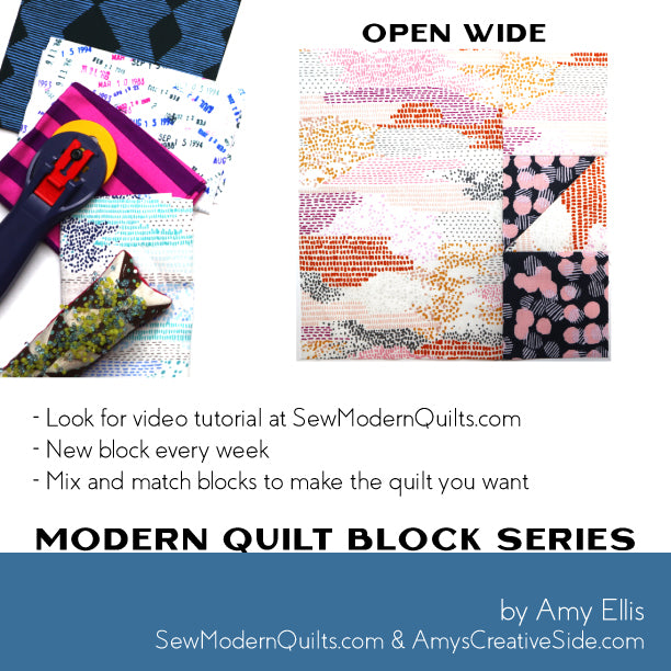 Open Wide Quilt Block Pattern