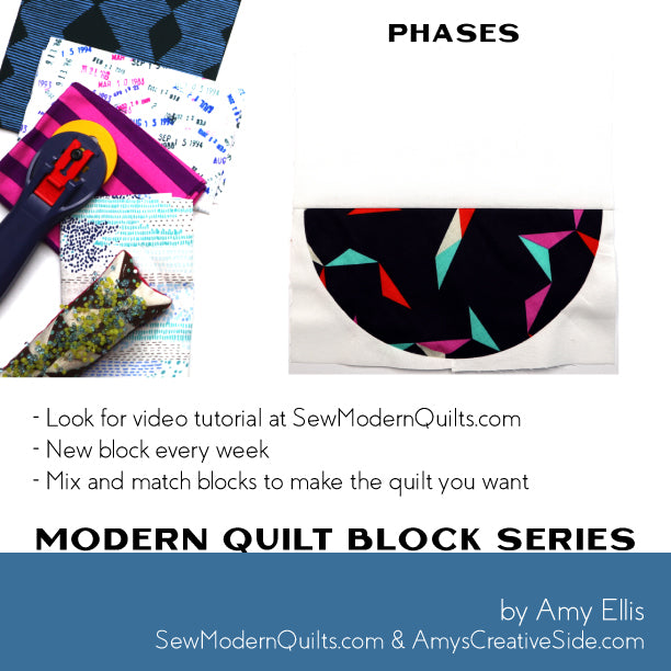 Phases Quilt Block Pattern