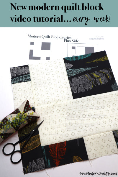 Plus Side Quilt Block Pattern
