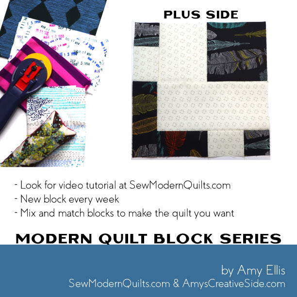 Plus Side Quilt Block Pattern
