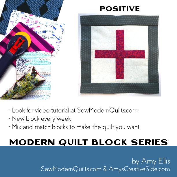 Positive Quilt Block Pattern