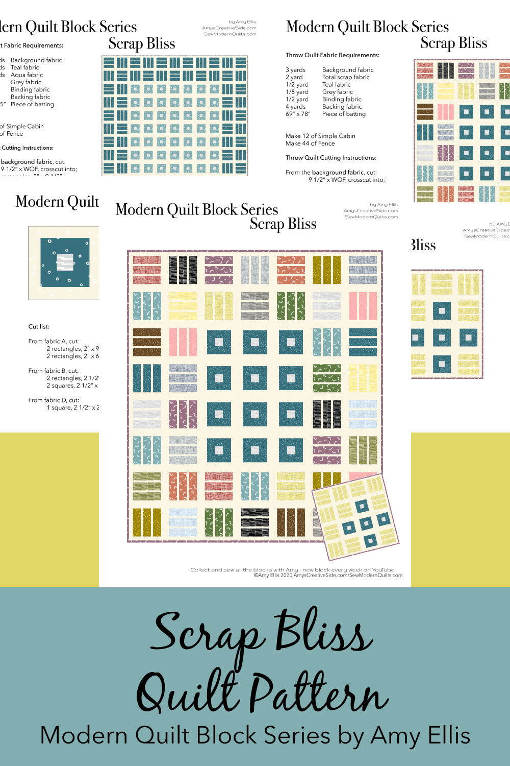 Modern Quilt Block Series - Complete Collection Access