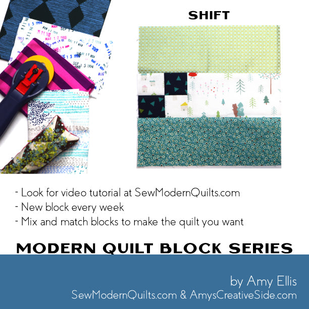 Shift Quilt Block Pattern
