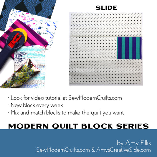 Slide Quilt Block Pattern