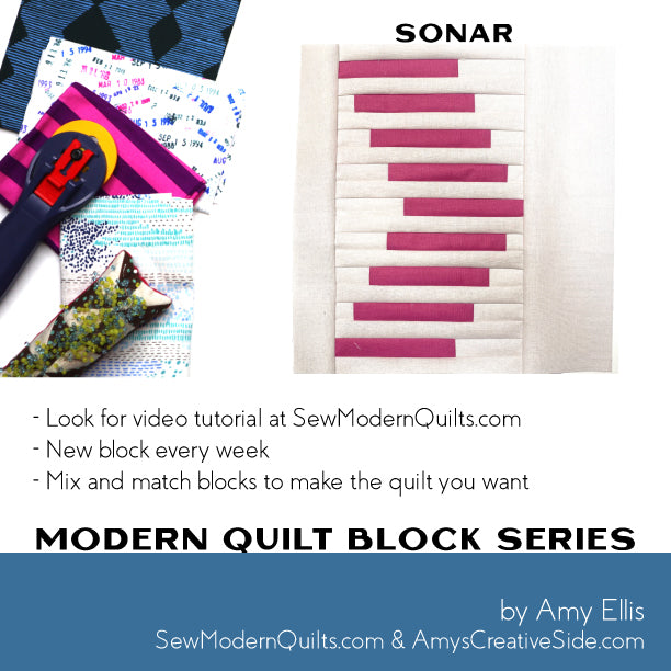 Sonar Quilt Block Pattern
