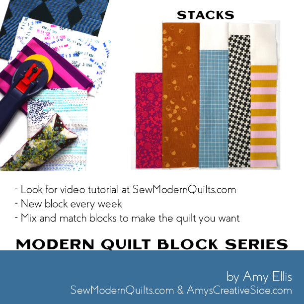 Stacks Quilt Block Pattern
