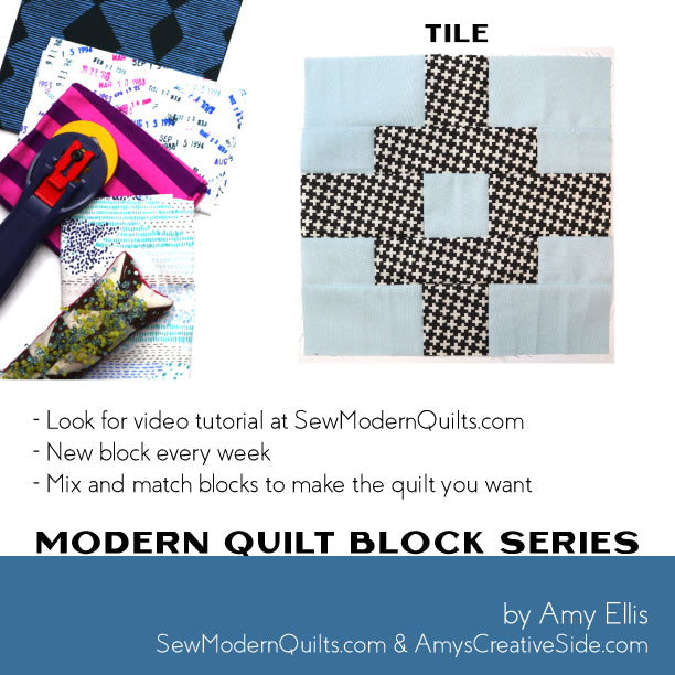 TIle Quilt Block Pattern