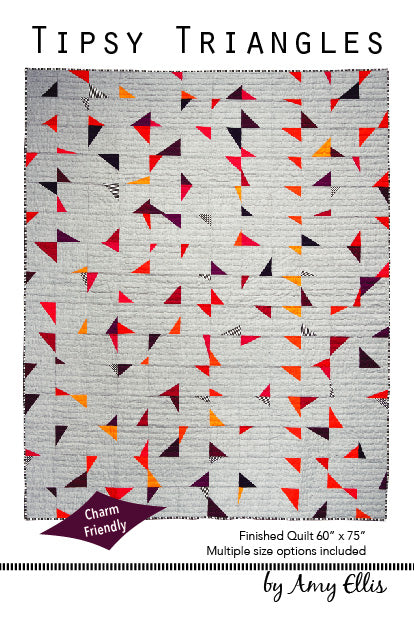 Tipsy Triangles PDF Quilt Pattern
