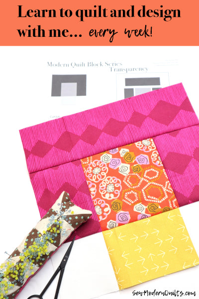 Transparency Quilt Block Pattern