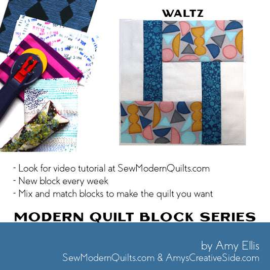 Waltz Quilt Block Pattern