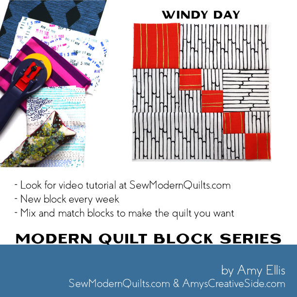 Windy Day Quilt Block Pattern