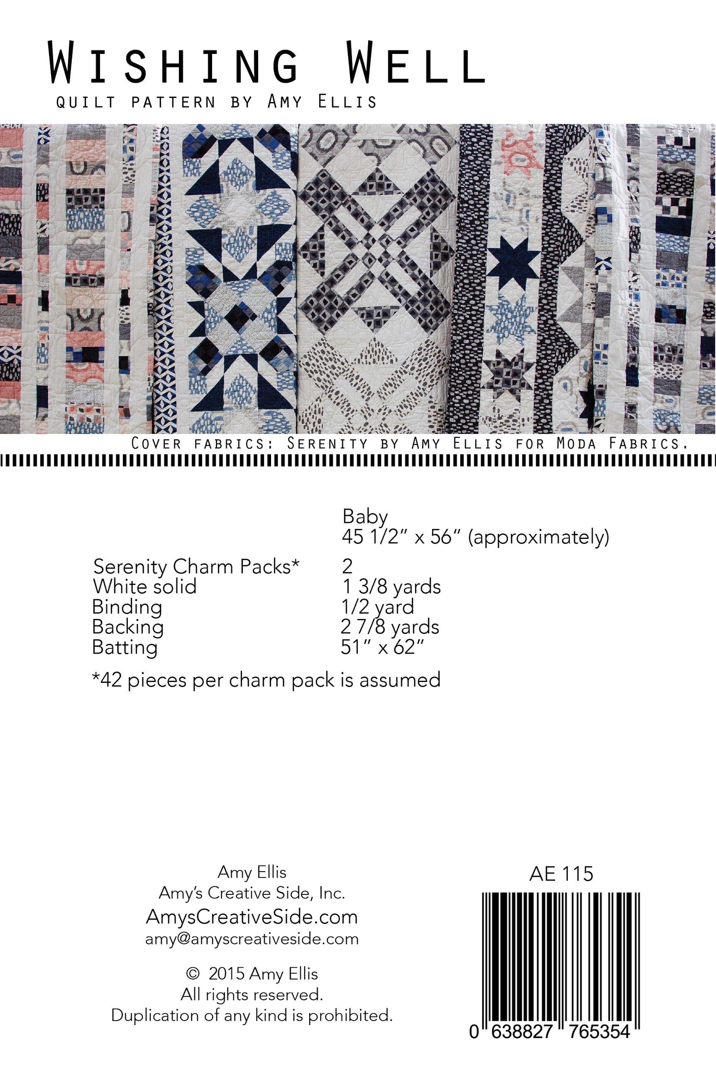 Wishing Well Quilt Pattern –– Wholesale